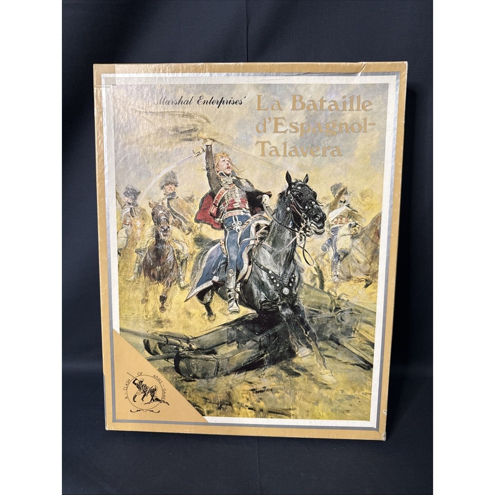 Clash of Arms Games - La Bataille d'Espagnol - Talavera 1809 Unpunched